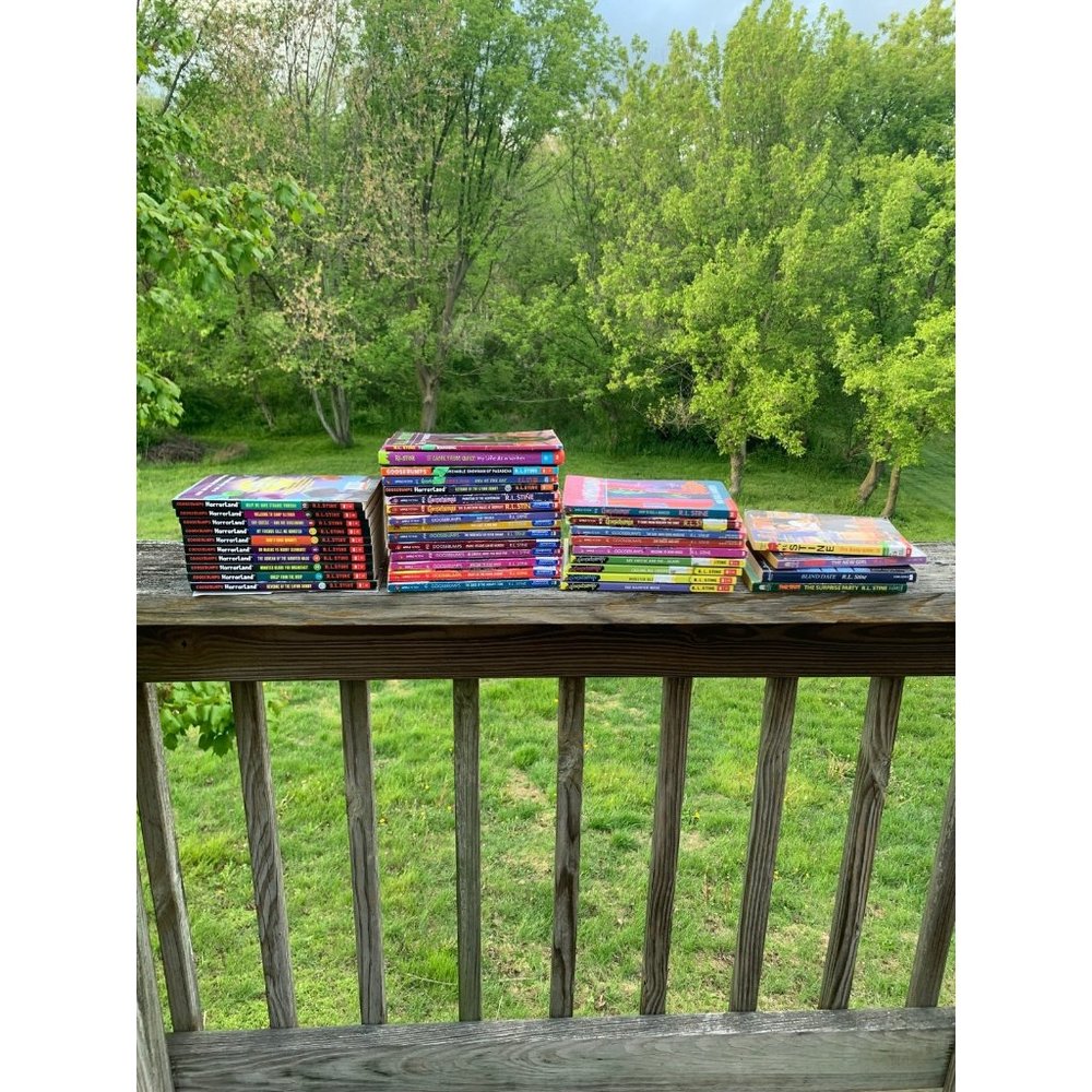 Huge GOOSEBUMPS Bundle 38 books Horrorland Fear street 80s vintage